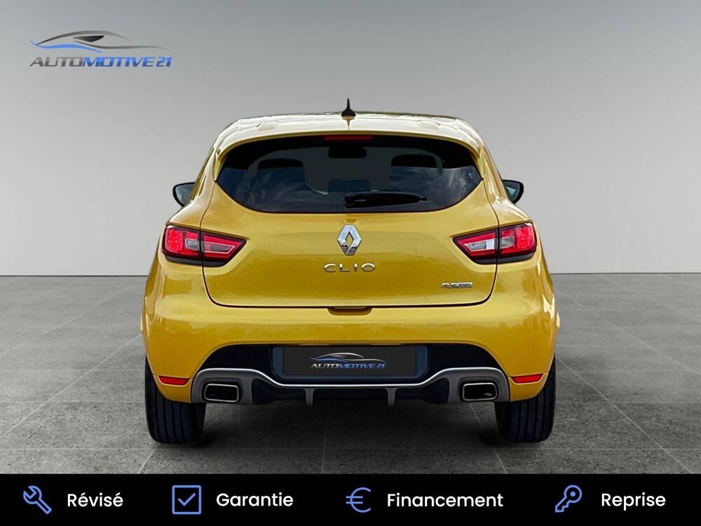 Clio 4 RS 1.6 T 200ch EDC - Jaune Sirius 2013 occasion 21600 Longvic