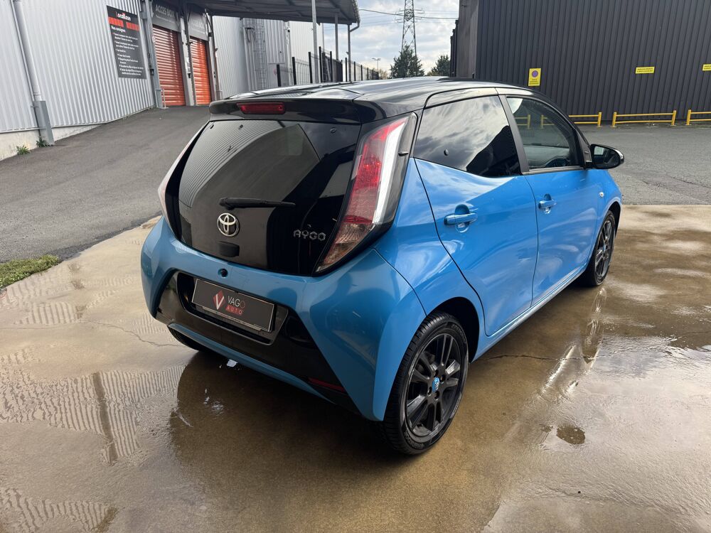 Aygo 1.0 VVT-i 69ch S&S x-cite Bleu Cyan 5p 2015 occasion 49124 Saint-Barth&eacute;lemy-d'Anjou