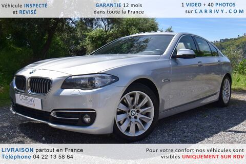 BMW Série 5 V (F10) 535iA xDrive 306ch Luxury 2013 occasion Nice 06200