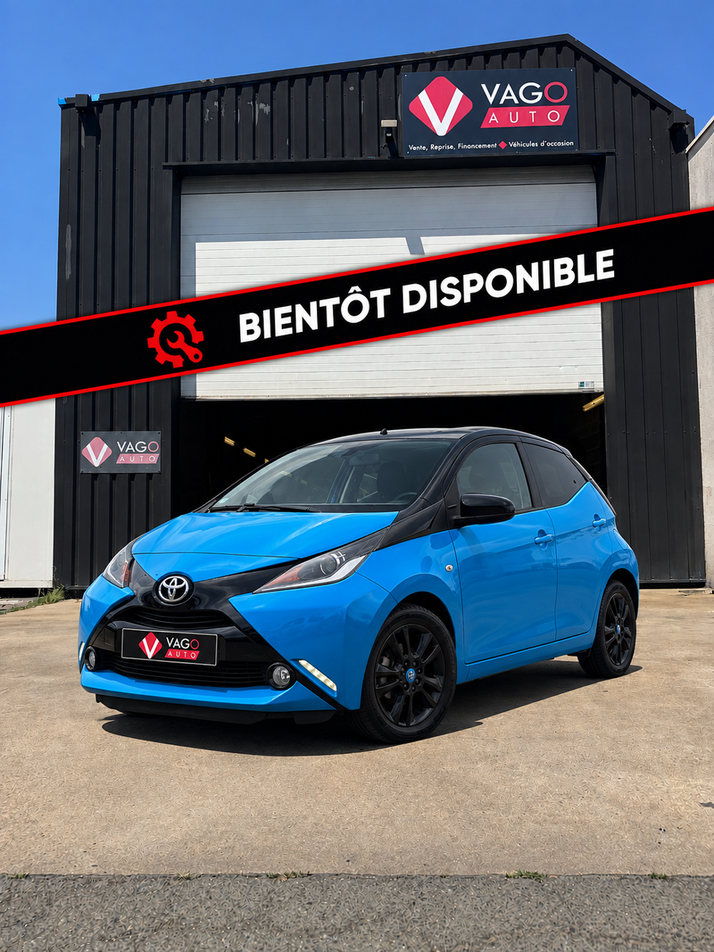 Aygo 1.0 VVT-i 69ch S&S x-cite Bleu Cyan 5p 2015 occasion 49124 Saint-Barth&eacute;lemy-d'Anjou