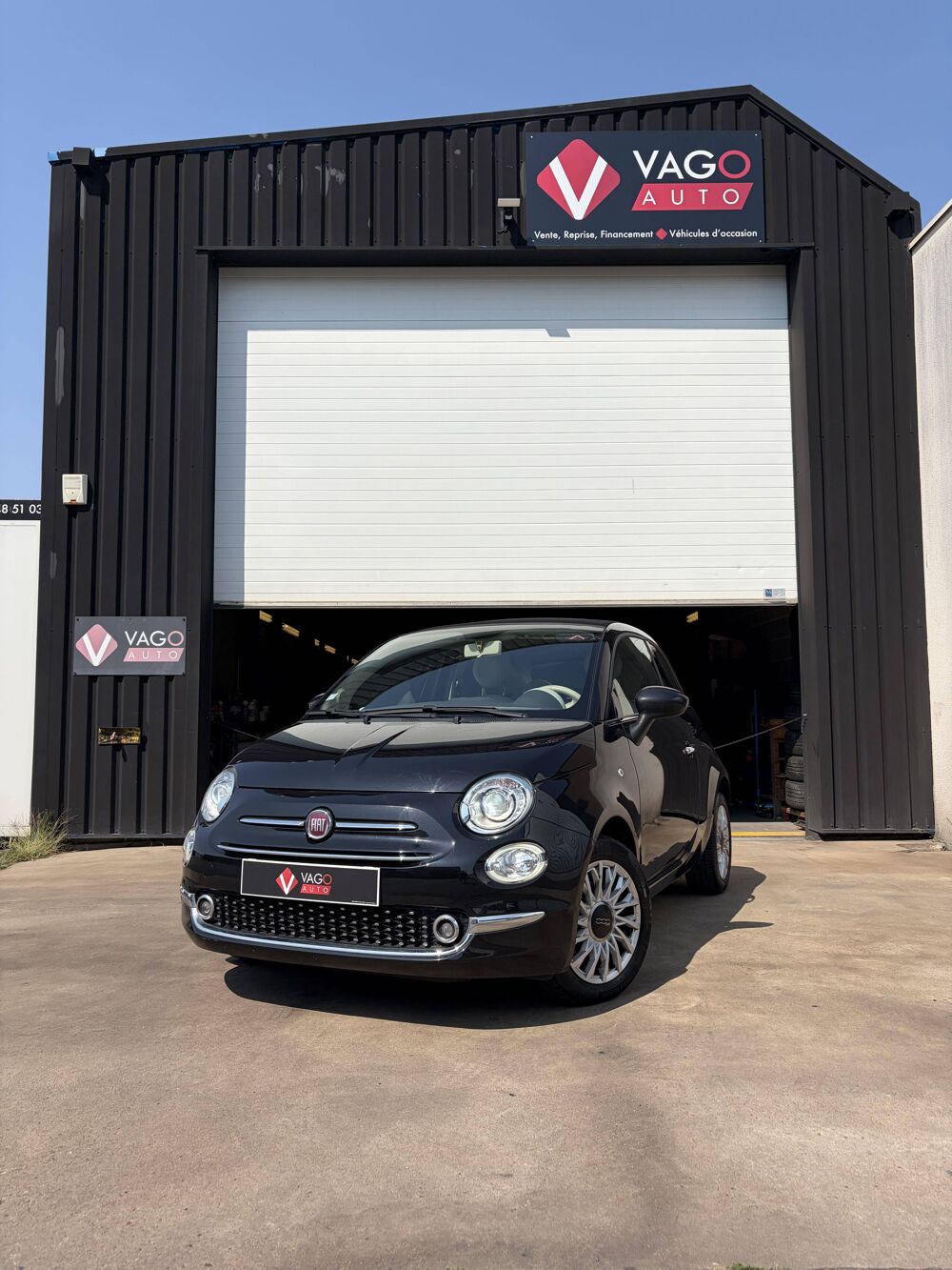 500 C 1.3 Multijet 16v 95ch DPF S&S Lounge 2017 occasion 49124 Saint-Barth&eacute;lemy-d'Anjou