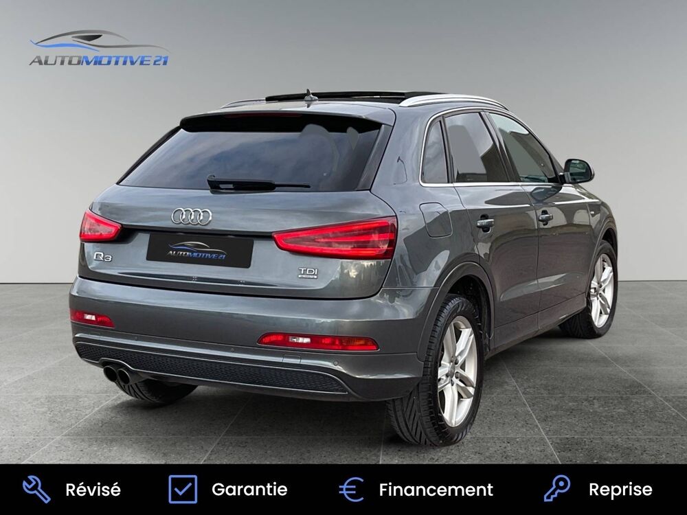 Q3 2.0 TDI 177 S Line quattro S tronic 7 2013 occasion 21600 Longvic