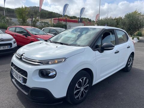 Citroën C3 SOCIETE Bluehdi 75 Live 2017 occasion Châteauneuf-les-Martigues 13220