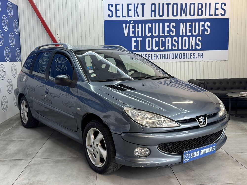 206 PEUGEOT SW 1.6 HDI 16V 110 CH 2006 occasion 38130 Échirolles