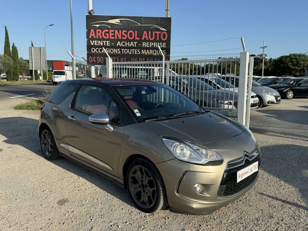 DS3 1.6 HDI 92 BV6 Airdream So Chic 2010 occasion 84100 Orange