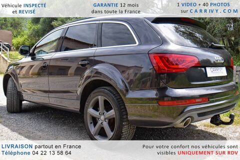 Q7 3.0 V6 TDI 245ch S line quattro Tiptronic 2011 occasion 06200 Nice