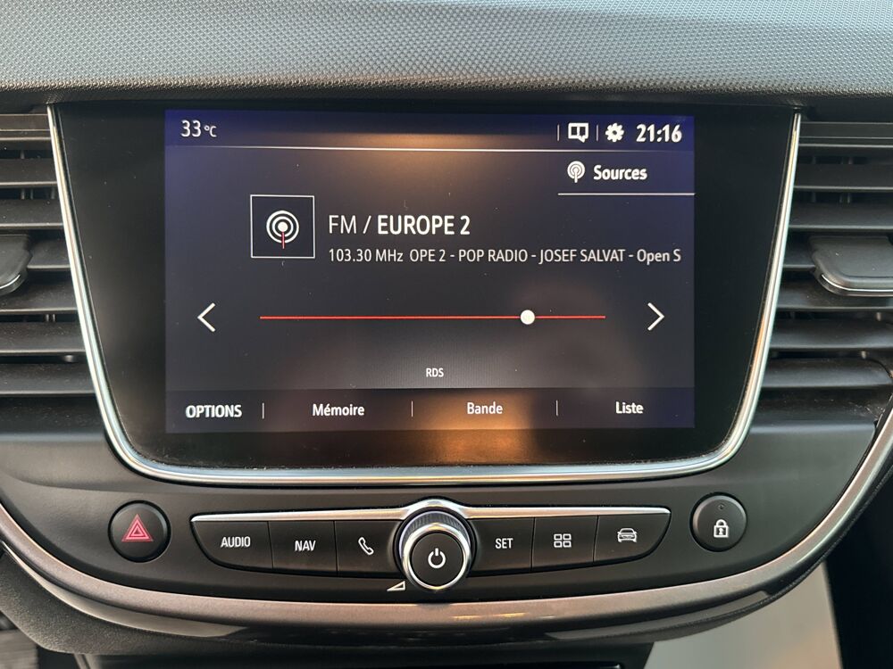 Crossland X 1.6 CDTI 120 BV6 S&S INNOVATION/ 1&egrave;re Main 2018 occasion 84100 Orange
