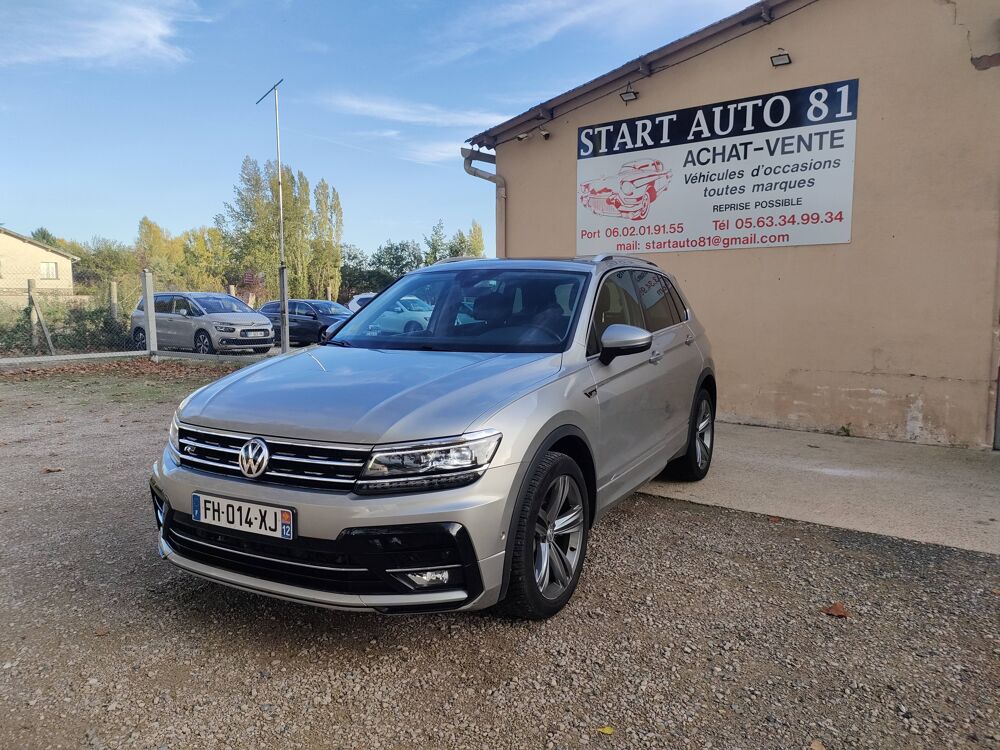 Tiguan 2.0 BI-TDI 240ch Black R-Line 4Motion DSG7 Euro6d-T 2019 occasion 81150 Labastide-de-L&eacute;vis