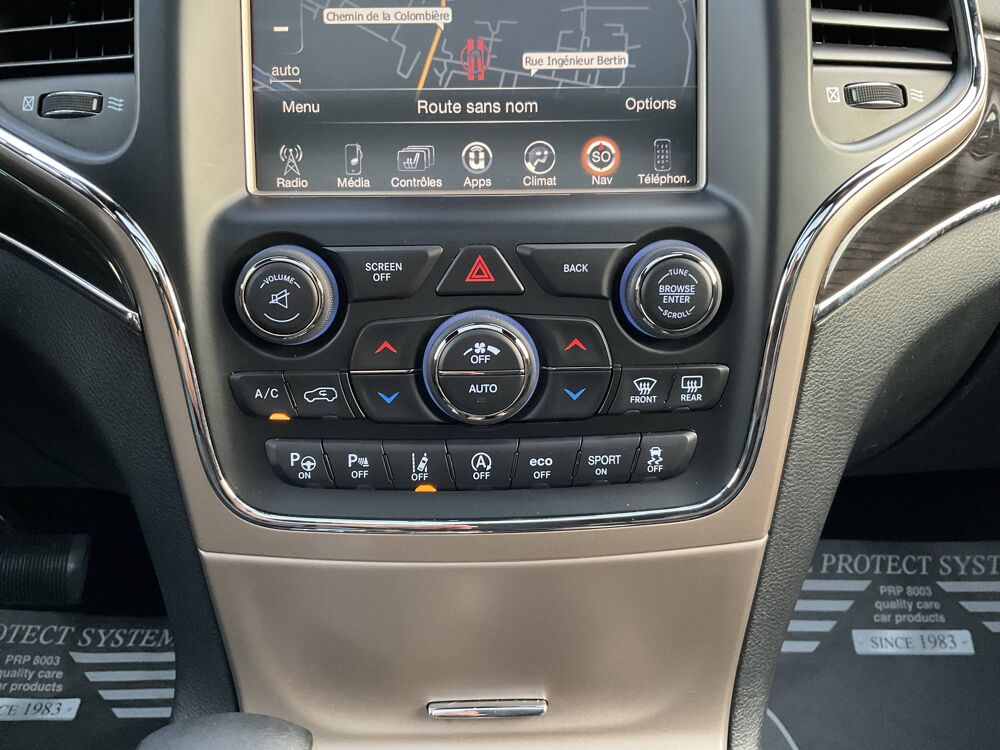Grand Cherokee IV 3.0 V6 CRD 250ch Overland BVA8 2017 occasion 21600 Longvic