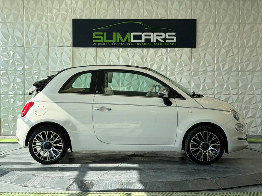 500 C 1.2 8v 69ch Eco Pack Lounge 2018 occasion 06250 Mougins