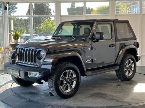 Jeep Wrangler 2.2 MultiJet 200ch Unlimited Sahara Command-Trac BVA8 188g 2019 occasion Mougins 06250