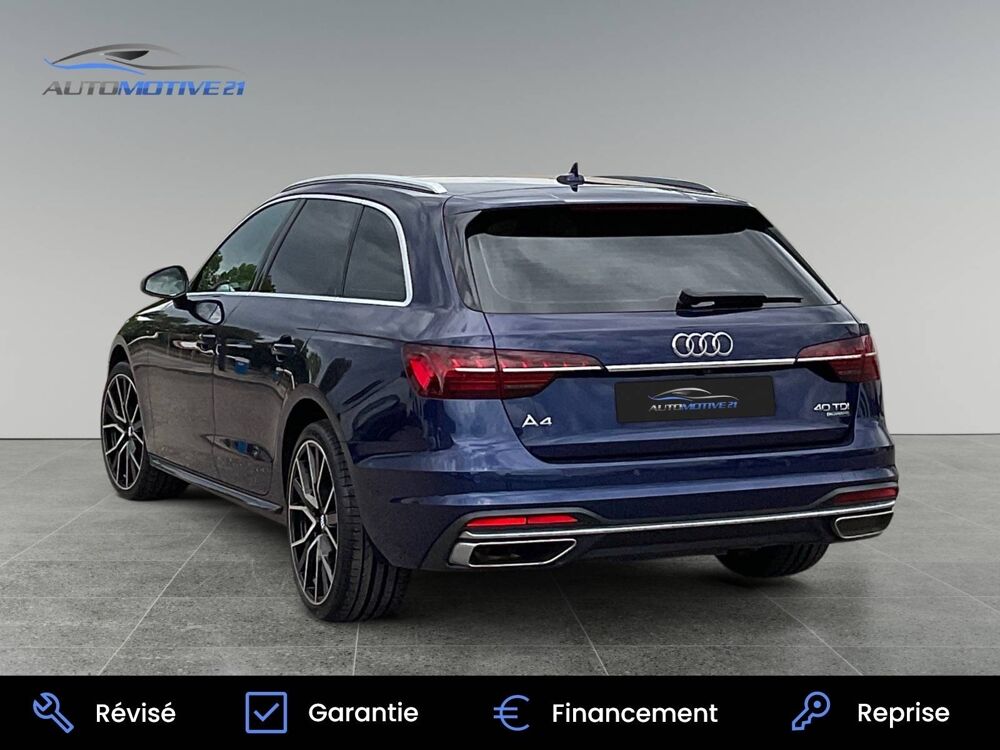 A4 40 TDI 190ch Design quattro S tronic 7 2020 occasion 21600 Longvic