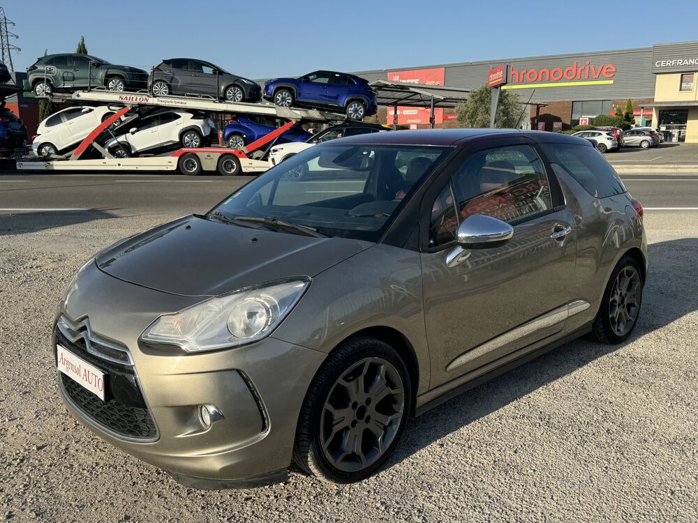 DS3 1.6 HDI 92 BV6 Airdream So Chic 2010 occasion 84100 Orange