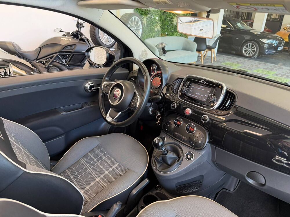 500 C 1.2 8v 69ch Eco Pack Lounge 2016 occasion 06250 Mougins