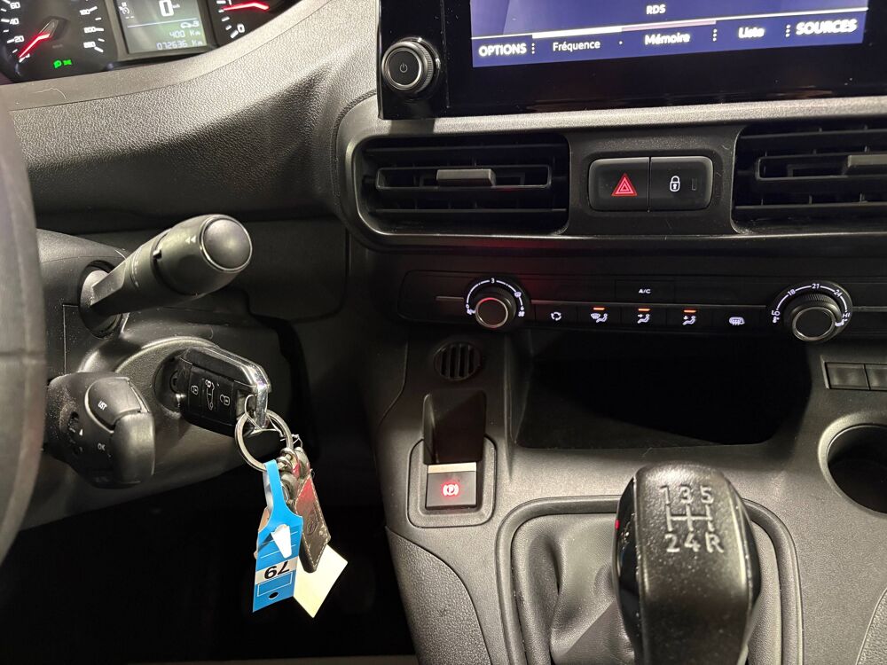 Partner PEUGEOT PARTNER FOURGON 1.5 BLUEHDI 75 PREMIUM 2019 occasion 75010 Paris