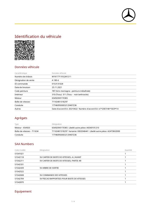 Classe A 180 d 116ch Business Line 2021 occasion 57980 Diebling