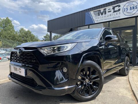 Toyota RAV 4 V Hybride 218ch Black Edition 2WD MY21 2022 occasion Buchelay 78200