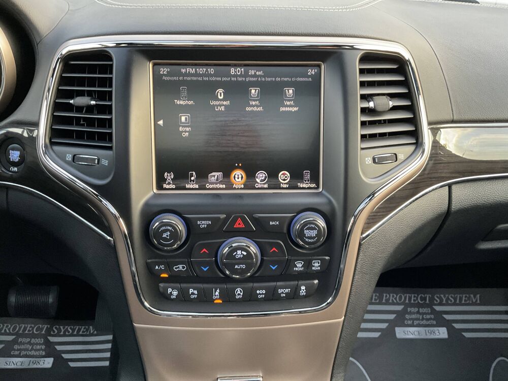 Grand Cherokee IV 3.0 V6 CRD 250ch Overland BVA8 2017 occasion 21600 Longvic