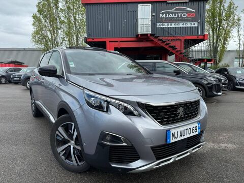 Peugeot 5008 II 1.5L BLUEHDI 130cv TOIT OUVRANT CUIR GPS XENON LED CAMERA 2019 occasion Vaulx-en-Velin 69120