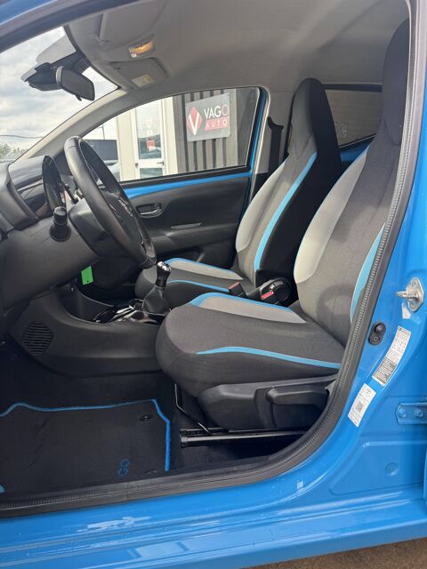 Aygo 1.0 VVT-i 69ch S&S x-cite Bleu Cyan 5p 2015 occasion 49124 Saint-Barth&eacute;lemy-d'Anjou