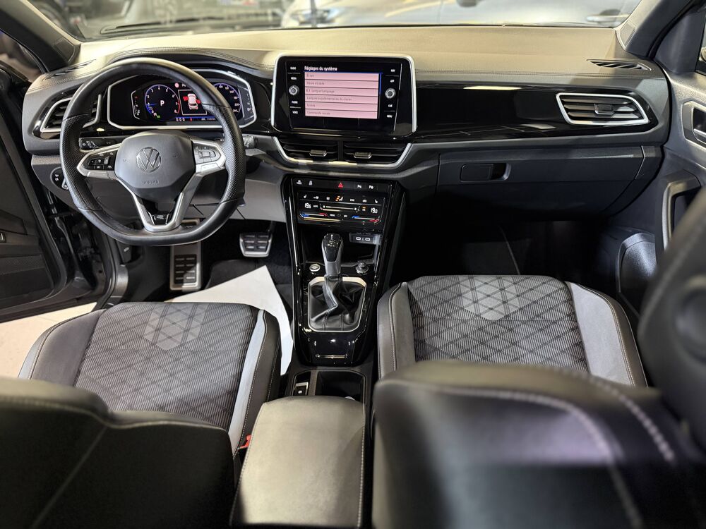 T-ROC R-LINE 1.5 150 CV BVA TVA R&Eacute;CUP&Eacute;RABLE IQLIGHT 2025 occasion 77240 Vert-Saint-Denis