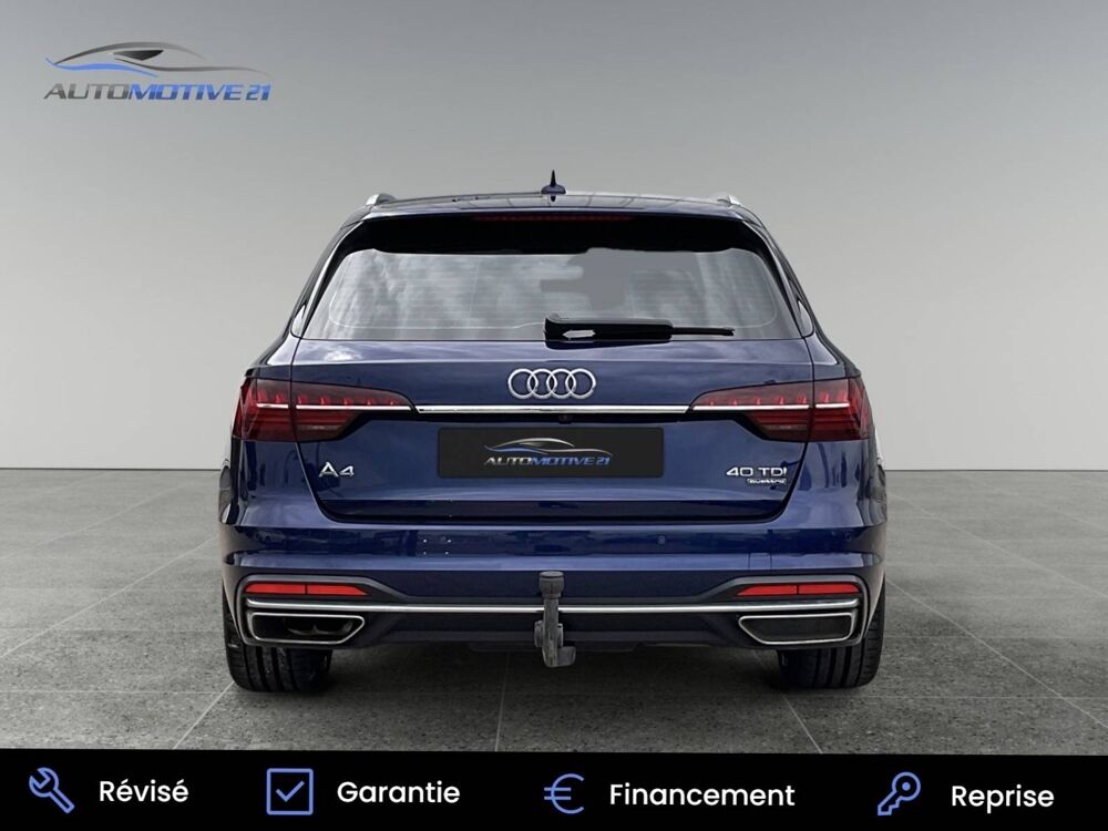 A4 40 TDI 190ch Design quattro S tronic 7 2020 occasion 21600 Longvic