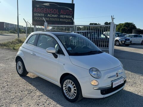 Fiat 500 1.2 69 LOUNGE 2013 occasion Orange 84100