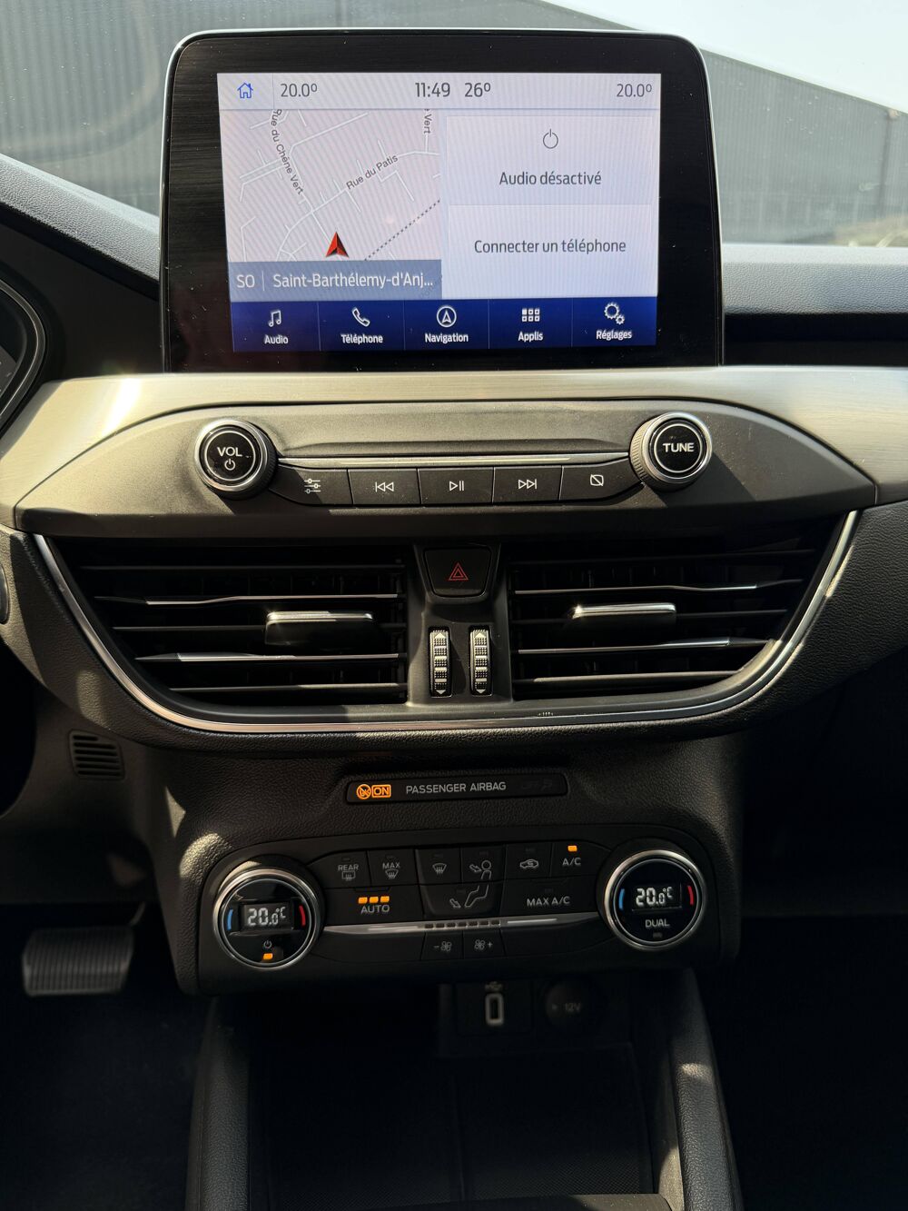 Focus 1.5 EcoBlue 120ch Titanium BVA 99g 2020 occasion 49124 Saint-Barth&eacute;lemy-d'Anjou