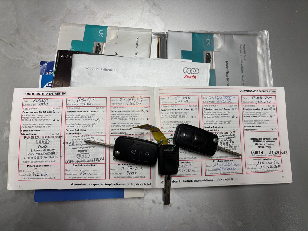 A6 II (C5) 2.5 V6 TDI 150ch Pack BVM6 1998 occasion 75010 Paris