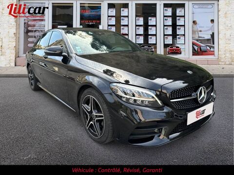 Mercedes Classe C 1.6 200 D 160 AMG LINE 9G-TRONIC BVA - GARANTIE 12 MOIS 2019 occasion Nice 06000