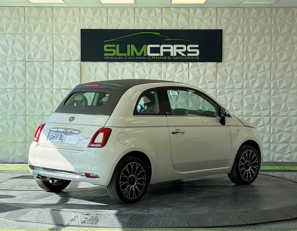 500 C 1.2 8v 69ch Eco Pack Lounge 2018 occasion 06250 Mougins