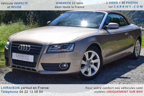 Audi A5 Cabriolet 2.0 TFSI 211 Ambition Luxe Multi 2011 occasion Nice 06200