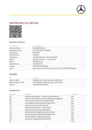 Classe GLC 300 de 333ch Business Line 4Matic 9G-Tronic 2023 occasion 57980 Diebling