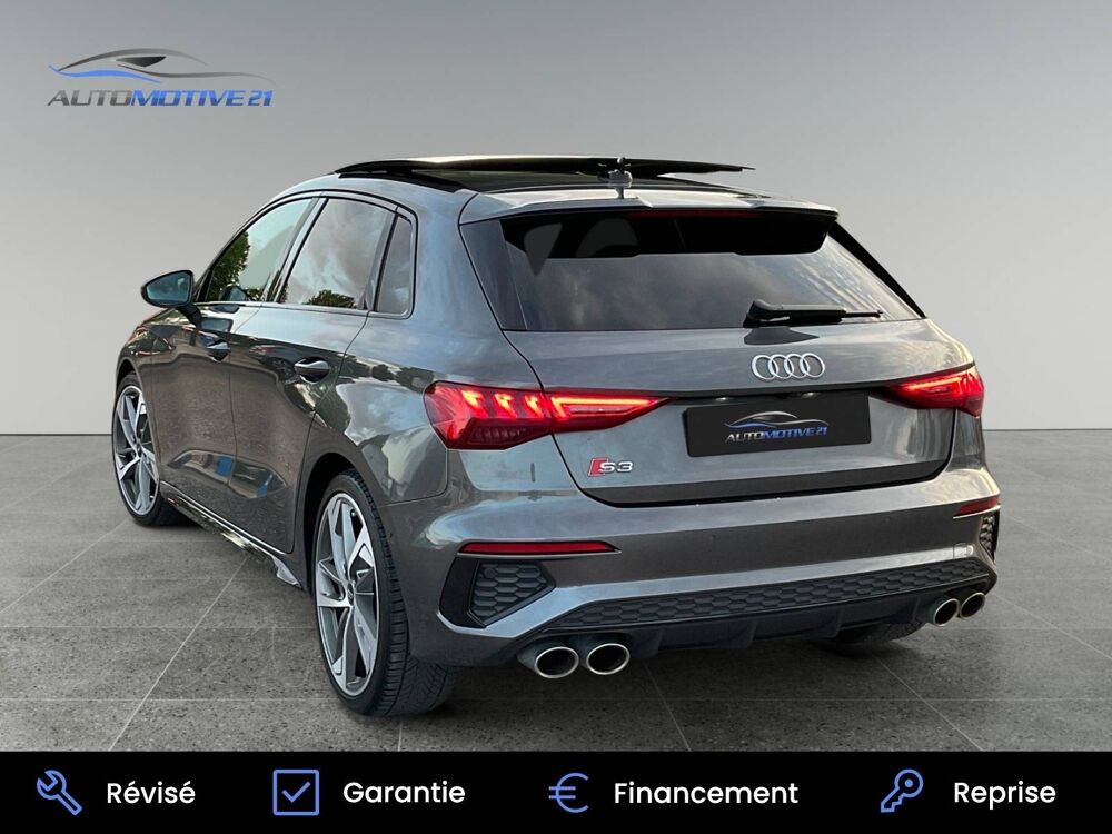 S3 2.0 TFSI 310ch quattro S tronic 7 - Suivi Exclusif Audi 2020 occasion 21600 Longvic