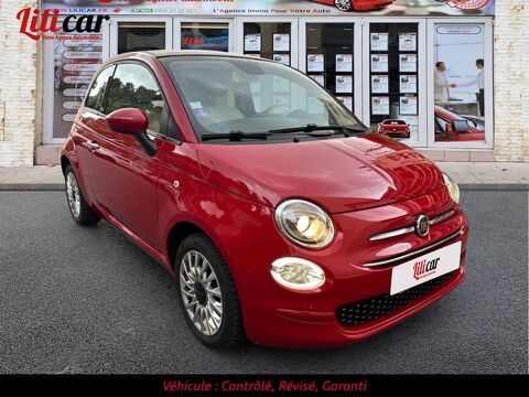 Fiat 500 1.2 8v 69ch Eco Pack Lounge - GARANTIE 12 MOIS 2019 occasion Nice 06000