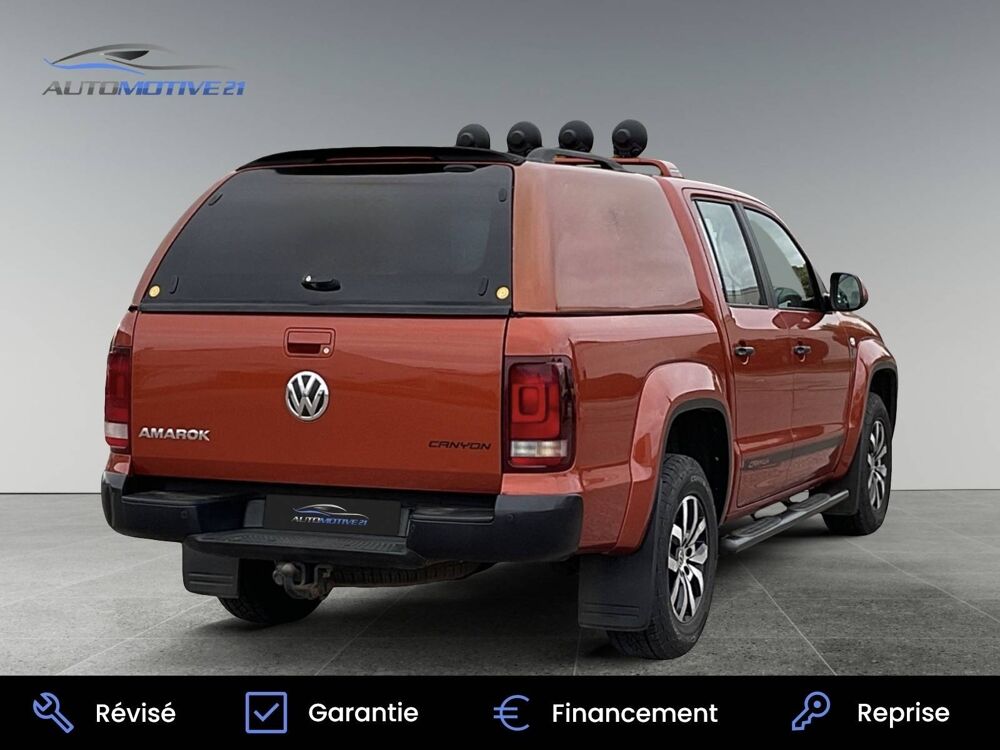 Amarok 2.0 TDi 16V 4Motion 180 cv Canyon Double Cabine Bo&icirc;te auto 2014 occasion 21600 Longvic