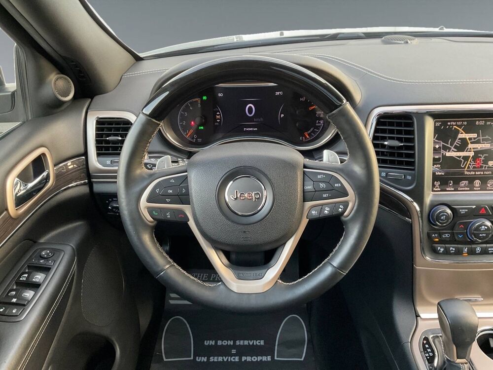 Grand Cherokee IV 3.0 V6 CRD 250ch Overland BVA8 2017 occasion 21600 Longvic