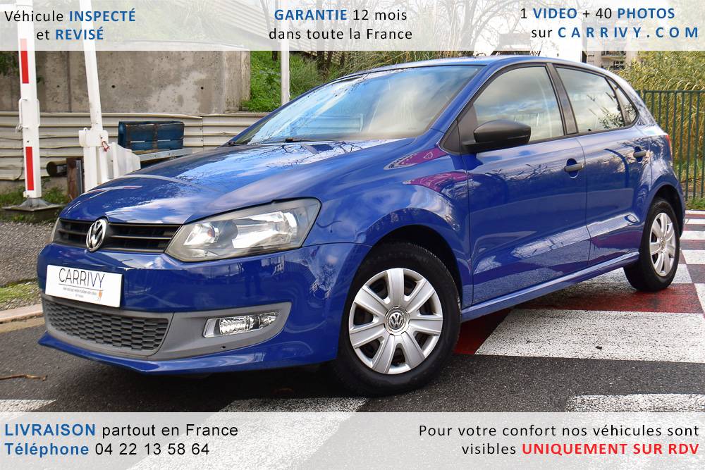 Polo V 1.2 60 Trendline 5p 2010 occasion 06200 Nice