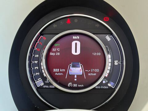 500 C 1.2 8v 69ch Eco Pack Lounge 2018 occasion 06250 Mougins