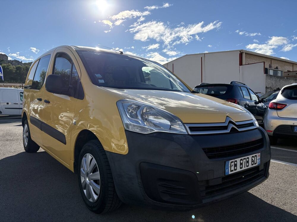Berlingo BlueHDI 100 BVA CLIM 3 PL 2016 occasion 13220 Ch&acirc;teauneuf-les-Martigues