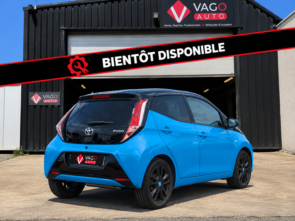 Aygo 1.0 VVT-i 69ch S&S x-cite Bleu Cyan 5p 2015 occasion 49124 Saint-Barth&eacute;lemy-d'Anjou