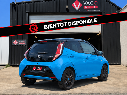 Aygo 1.0 VVT-i 69ch S&S x-cite Bleu Cyan 5p 2015 occasion 49124 Saint-Barth&eacute;lemy-d'Anjou