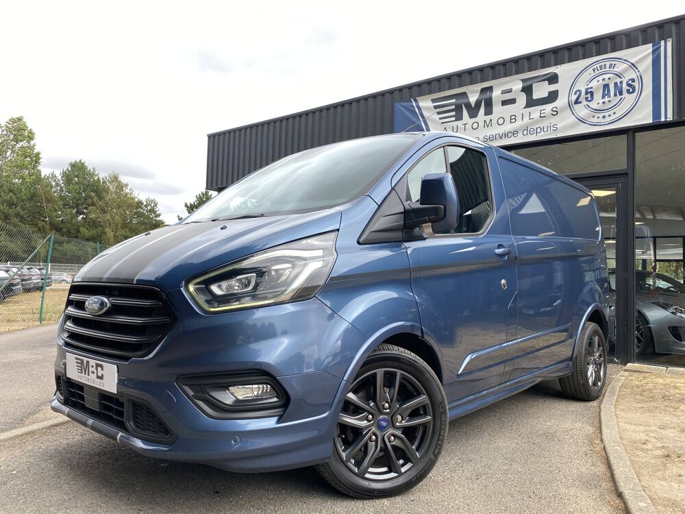 Transit Custom 320 L1H1 2.0 EcoBlue 185ch Sport Euro6.2 2021 occasion 78200 Buchelay