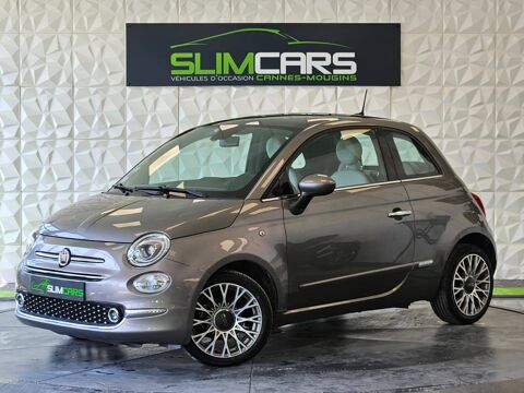 Fiat 500 1.2 8v 69ch S&amp;S Lounge Dualogic 2019 occasion Mougins 06250