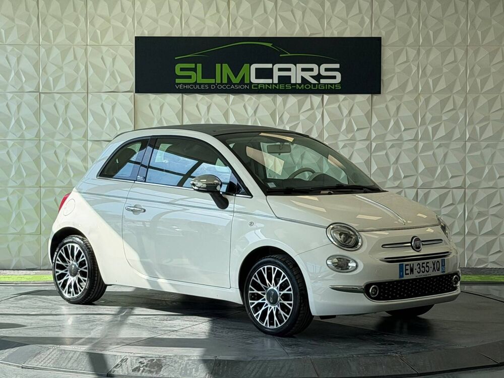 500 C 1.2 8v 69ch Eco Pack Lounge 2018 occasion 06250 Mougins