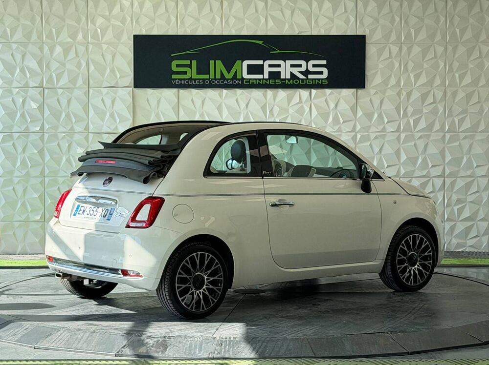 500 C 1.2 8v 69ch Eco Pack Lounge 2018 occasion 06250 Mougins