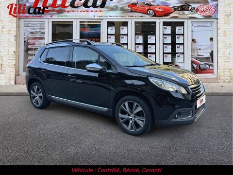 Peugeot 2008 1.2 PureTech 130ch Féline Titane S&S - Distribution à jour - 2015 occasion Nice 06000