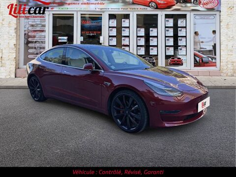 Tesla Model 3 Performance PUP AWD Upgrade - 1ère Main - Garantie 12 Mois - 2019 occasion Nice 06000