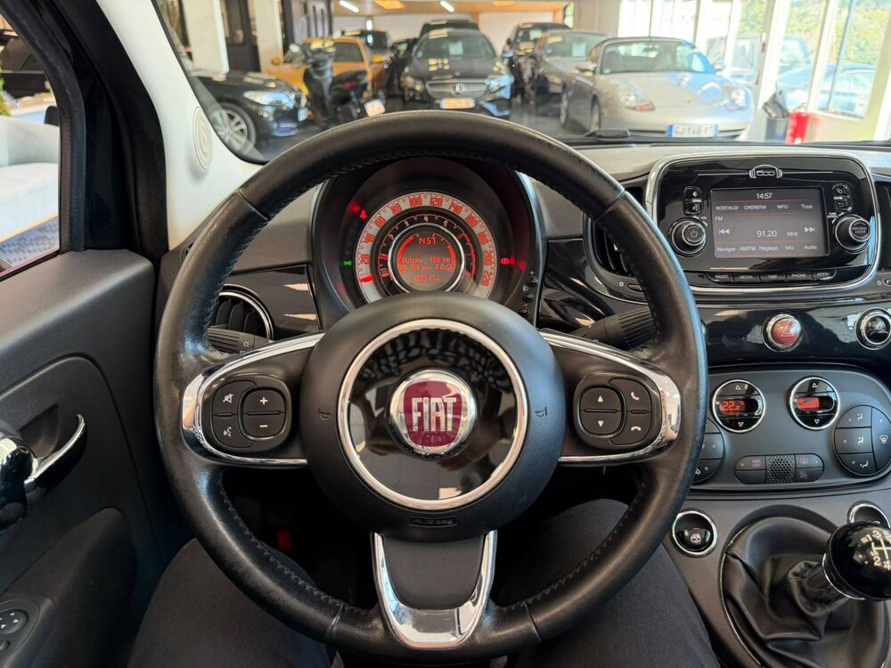 500 C 1.2 8v 69ch Eco Pack Lounge 2016 occasion 06250 Mougins
