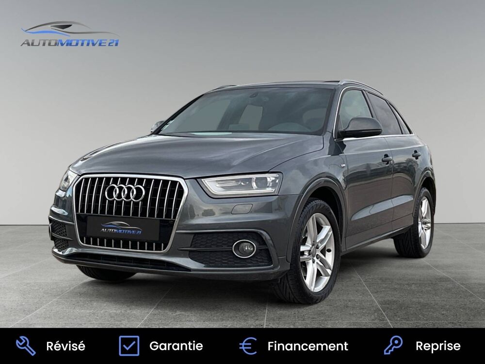 Q3 2.0 TDI 177 S Line quattro S tronic 7 2013 occasion 21600 Longvic